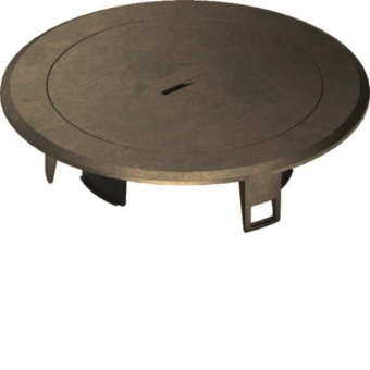 Hager Metall Tubus Deckel       BSR02MTM 