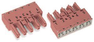 WAGO 770-285 Buchse,5-polig,Kod. B,pink 