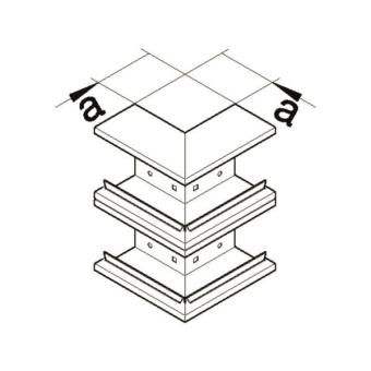 Hager Außeneck Grund-    BRS1002103DVERZ 