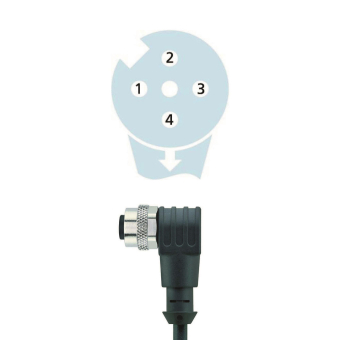 LED2WORK Sensorkabel 4p PUR    200100-07 