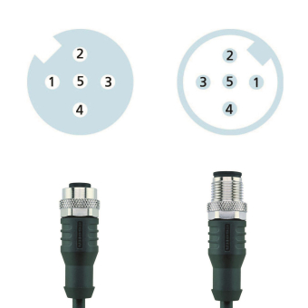 LED2WORK Sensorkabel 5p PUR    200100-10 