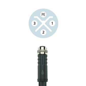 LED2WORK Sensorkabel 4p PUR    200100-16 