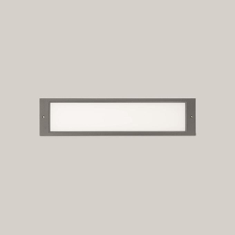BEGA Einbauleuchte silber       33159AK3 