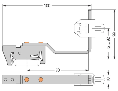 WAGO 790-352/790-398 Sammelschienen- 