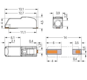 WAGO 2060-451/998-404 