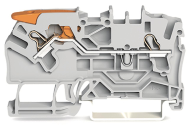 WAGO 2102-1201 2-Leiter-Durchgangsklemme 
