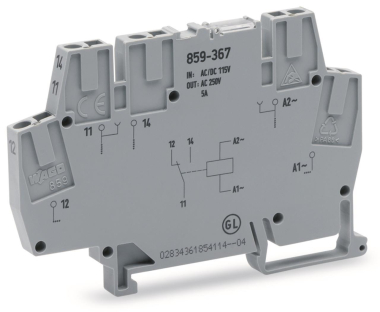 WAGO 859-367 Relaismodul, 