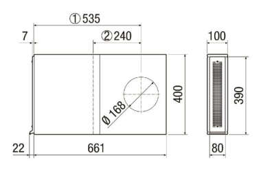 Maico Laibungselement           PP 45 LE 