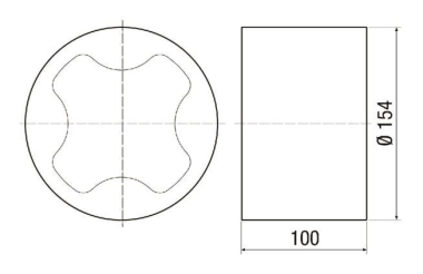 Maico Schalldämmelement         PP 45 SE 