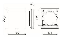 Maico Außenabdeckung            PP 45 AE 