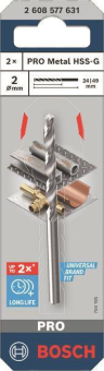 Bosch PRO Metal HSS-G Spiralbohr 