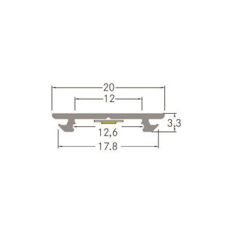 BRUM LED-Alu-Profil,            73753070 