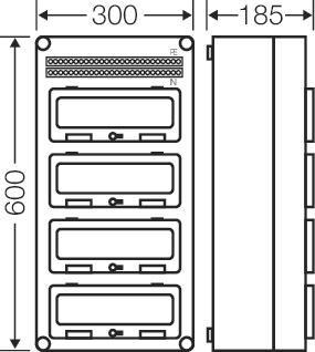 HENS Automaten-Gehäuse 4R 48TE 4  MI1444 