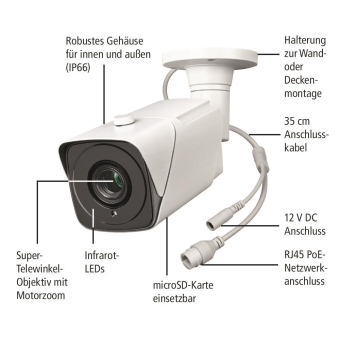 INDEXA 5MP Netzwerkkamera       NWB6555M 