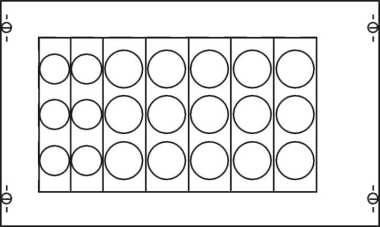 STRIE ED21EA Kombi-Set D-Elemente ED21EA 