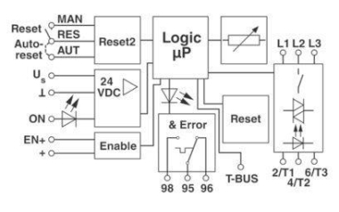 Phoenix    ELR H3-IES-PT- 24DC/500AC-9-P 