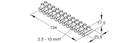 HKL PVC-Lüsterklemme        143.3 