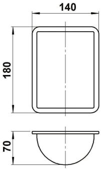 ALBE Opalglas, G-107 90210107   90210107 