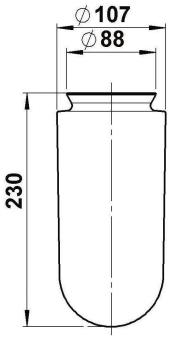 ALBERT Ersatzglas               90210096 