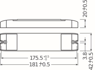 LEDV OTi DALI DIM 1-4CH D Dimmer CV 