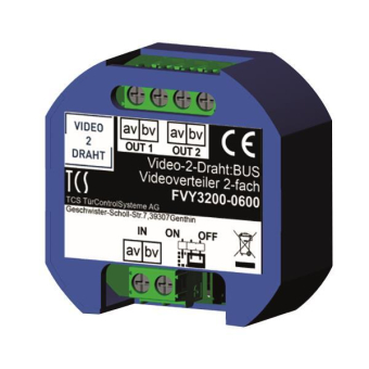 TCS Videoverteiler f.Video  FVY3200-0600 