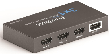 PureLink 3x1 HDMI 2.0 Switch  PT-SW-HD3A 