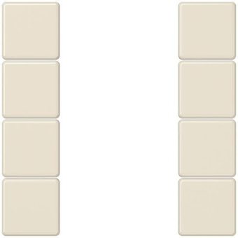 JG Tastensatz komplett 4fach     A504TSA 