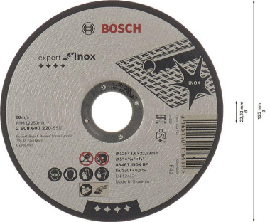 Bosch Trennscheibe gerade     2608600220 