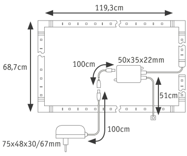 Paulmann MaxLED 250 Comfort Sets   78875 