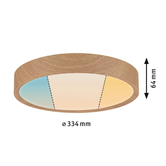 Paulmann WD Tega IP44 Deckenl      71085 