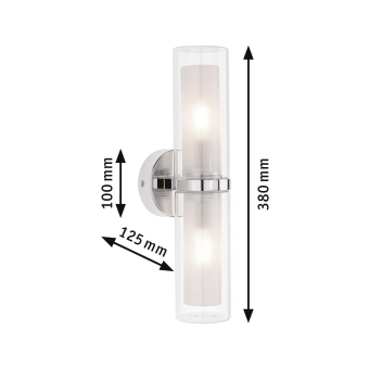 Paulmann WD Luena IP44 Wandl max   71077 