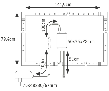 Paulmann MaxLED 250 Comfort Sets   78876 