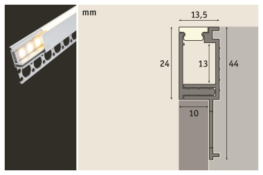 Paulmann LumiTiles Top Profil      78404 