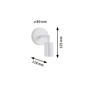 Paulmann 71138 WD Ravi IP44 Wandl 711.38 