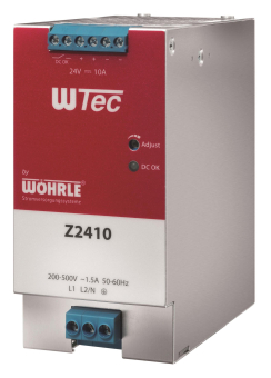 Wöhrle Schaltnetzgerät 24VDC 10A   Z2410 