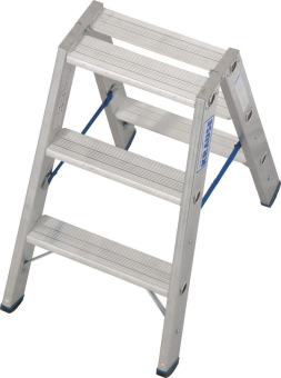 Krause Stufen-Doppelleiter Alu 2x3 