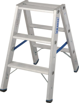 Krause Stufen-Doppelleiter Alu 2x3 