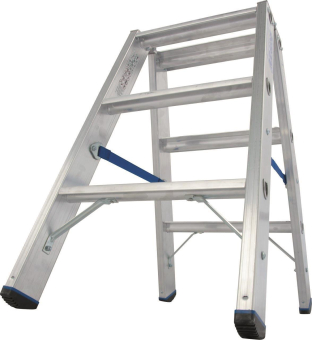 Krause Stufen-Doppelleiter Alu 2x3 