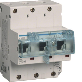 Hager SLS-Schalter 3polig Cs 63A HTN363C 