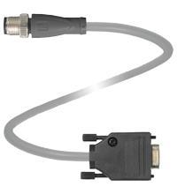 PF Adapterkabel V1S-G-0,15M-PUR-ABG-SUBD 
