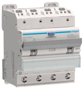 Hager Fi-LS 4P 6kA B-6A 30mA    ADM406QC 