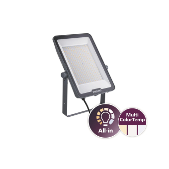 PHIL LED-Strahler Ledinaire IP65 grau 