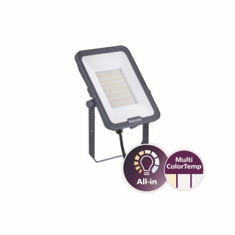 PHIL LED-Strahler Ledinaire IP65 grau 