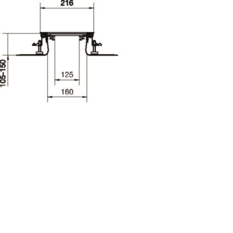 Hager Bodenkanal estrichbündig BKF200105 