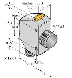 Turck Opto Sensor         Q4XTKLAF100-Q8 