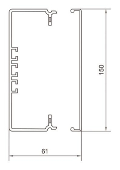 Hager Leitungsführungskanal FB6015007035 