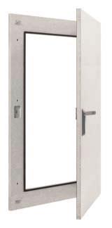 Hager Brandschutz-Wandaufsatztür FB61WLN 