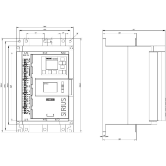Siemens 3RW55 690V 143A    3RW5535-6HA16 