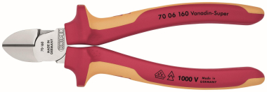 Knipex VDE-Seitenschneider 160mm 7006160 