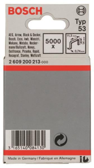 Bosch Feindrahtklammer Typ 53 2609200213 
